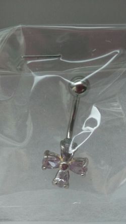 Jewel belly ring