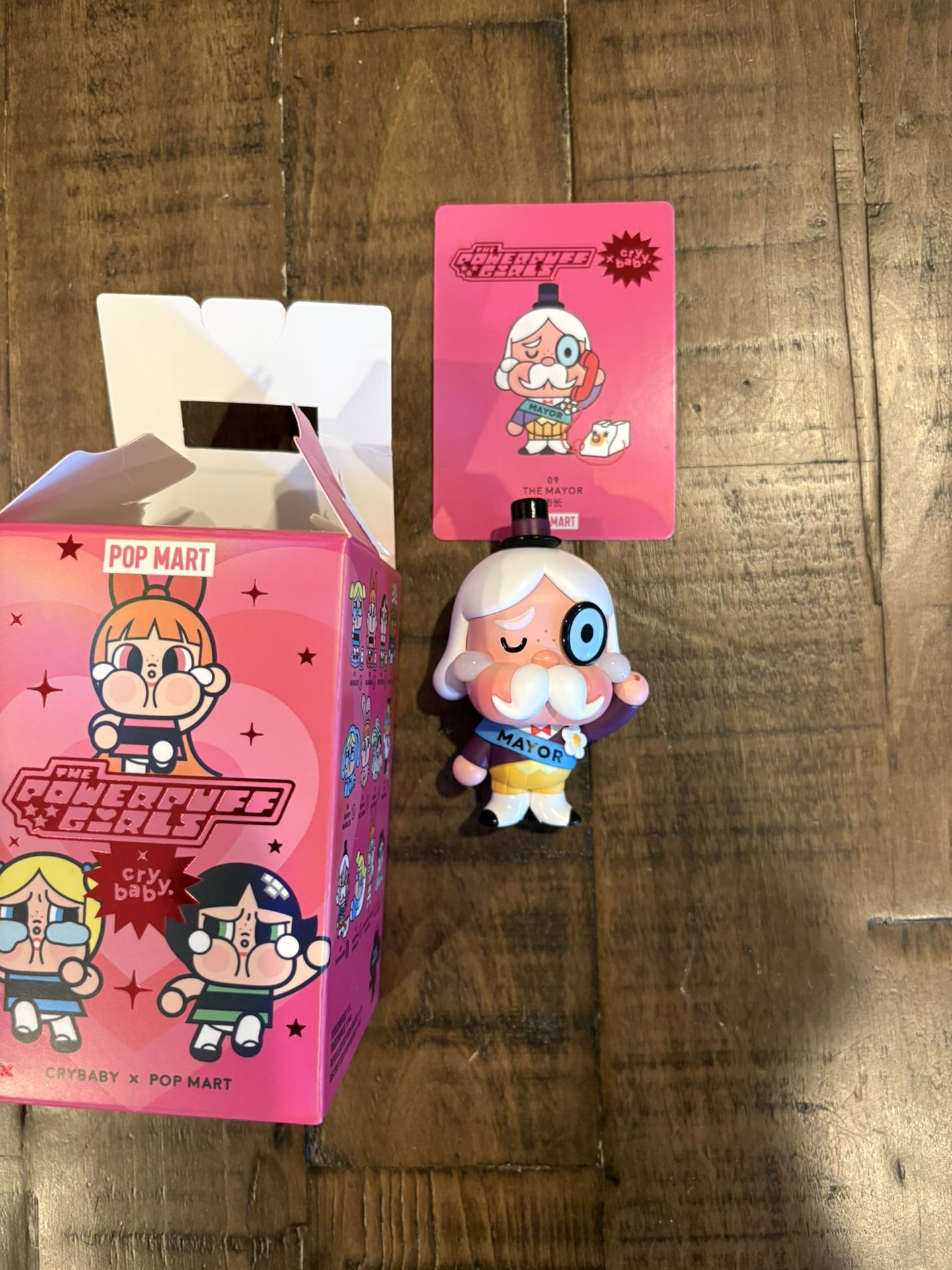 Pop Mart CRYBABY x Powerpuff Girls Series Mayor Figure