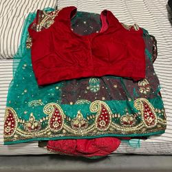 Indian Lehenga Saree