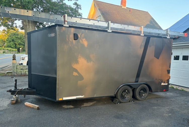 2023 Contractor Trailer 8.5 X 20’ W/Roof Racks