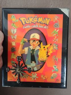 Pokemon clock