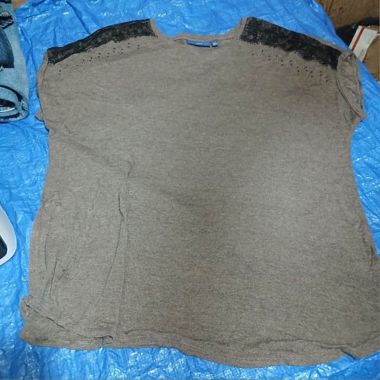 Womens Apt 9 Plus Size Top Sz 2x