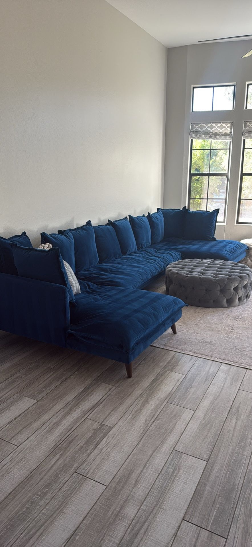 Joybird U Chaise Custom Sectional 