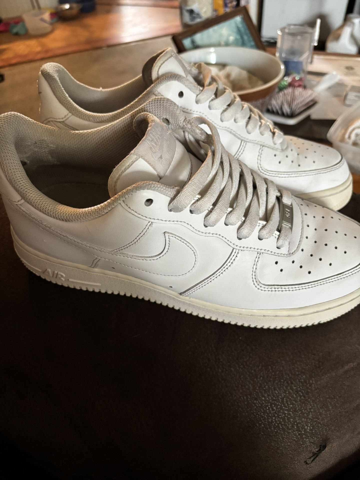 Nike Air Force Ones Low Tops—Good Condition—Available Until Sold