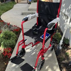 Light weight Wheelchair / transfer chair for seniors, teens recovery -  brand new