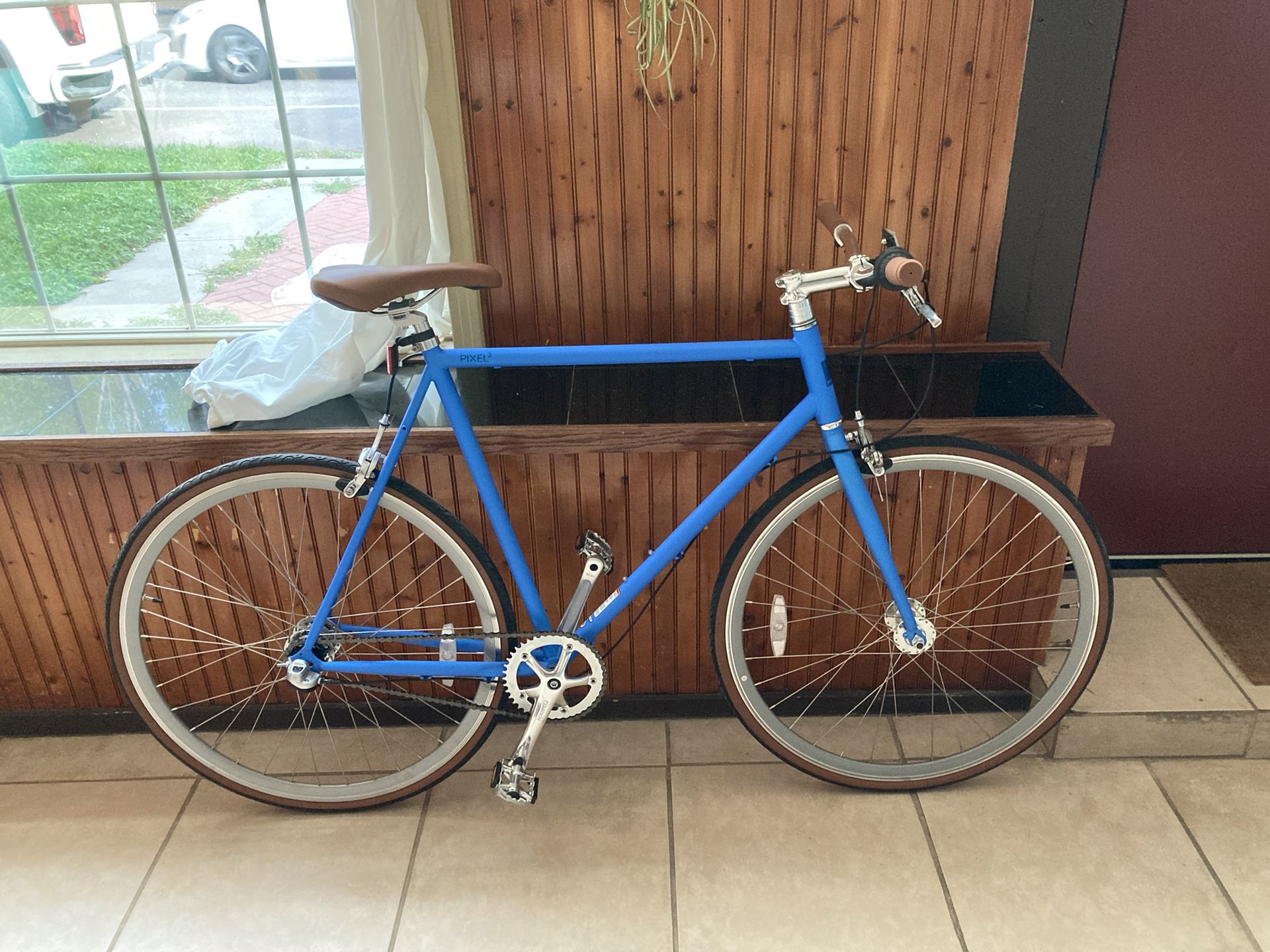 Fyxation Pixel 3 Bicycle Glacier Blue 58 cm - only 1 use - 3 Speed Shimano Nexus Internal Hub