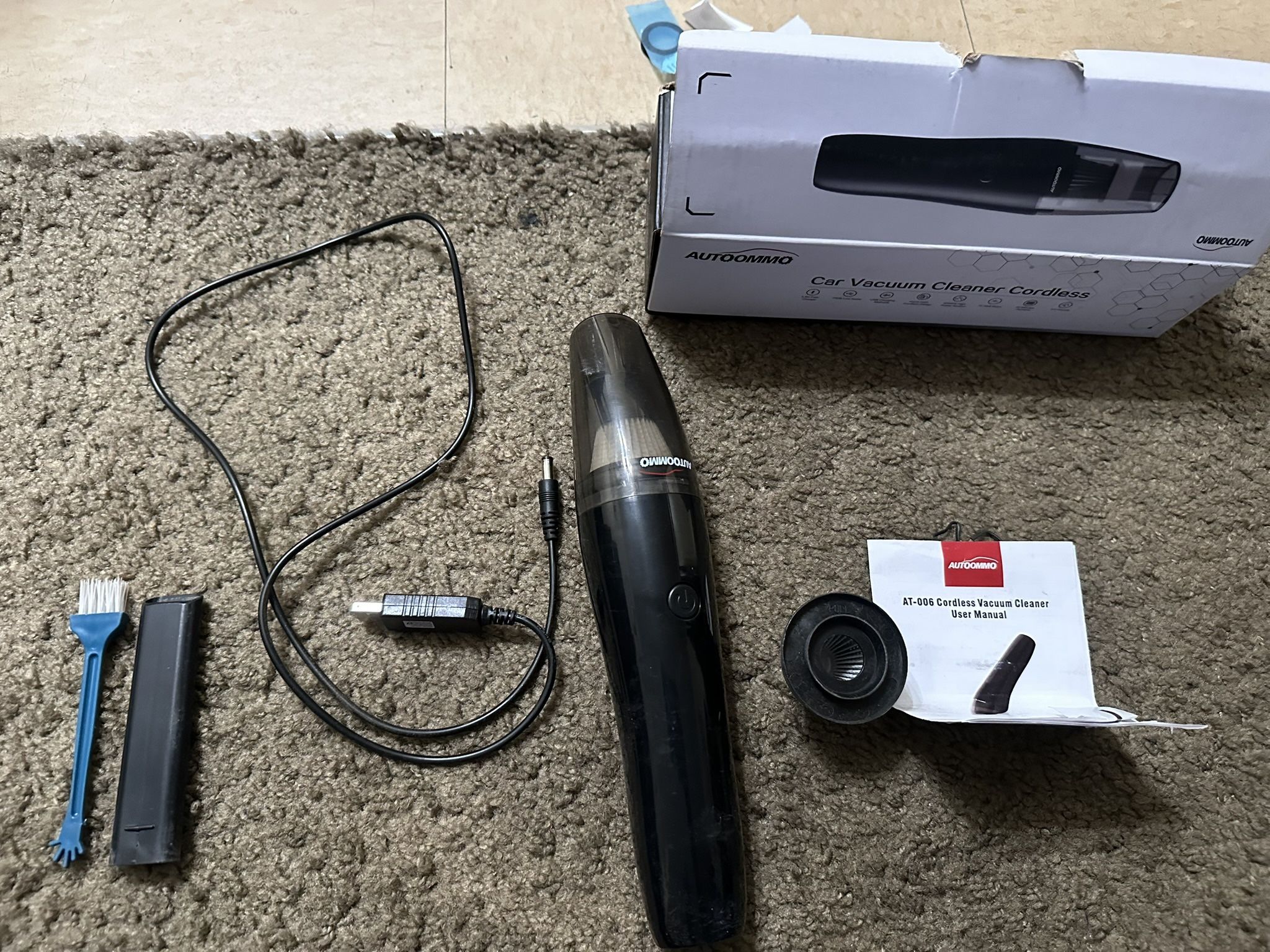 AUTOOMMO Cordless Car Vacuum Cleaner