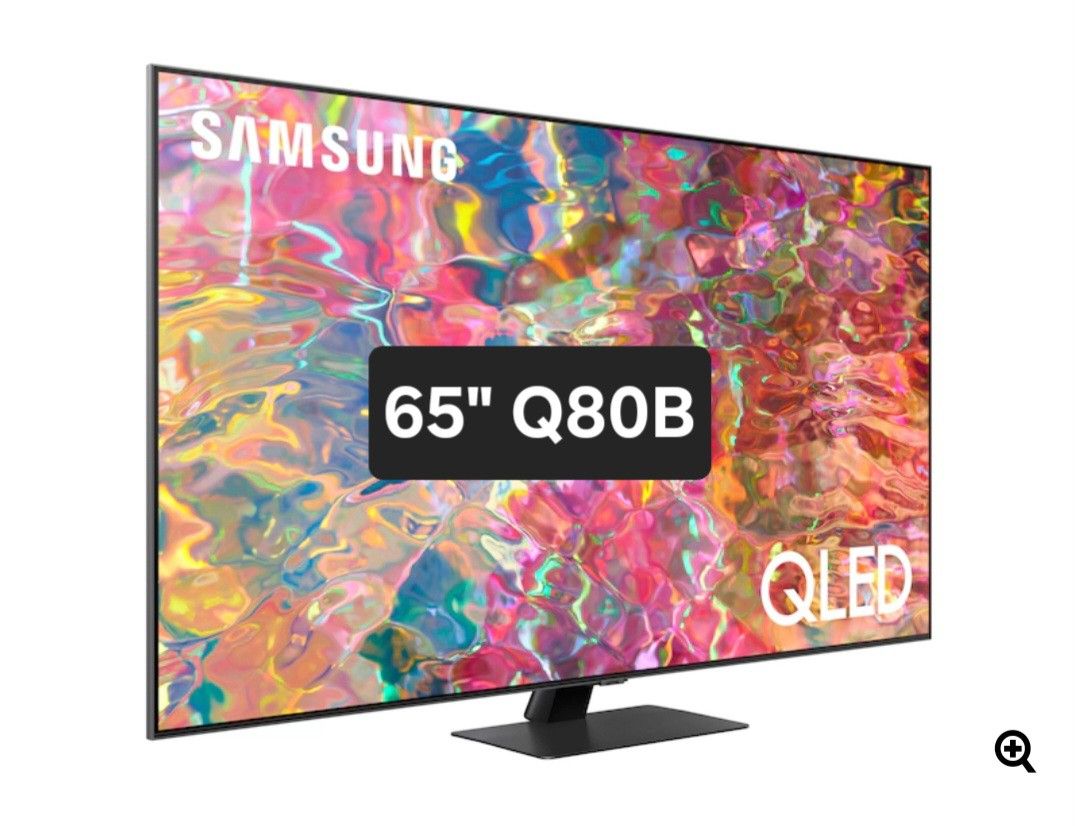 SAMSUNG 65" INCH QLED 4K SMART TV Q80B ACCESSORIES INCLUDED 
