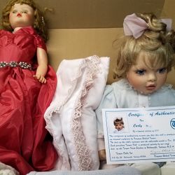 14 Virginia Turner Collectible Dolls $25 To $75 Each $150 For All