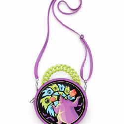 NWT LOUNGEFLY DISNEYPARKS NIGHTMARE BEFORE CHRISTMAS OGGIE BOOGIE PURSE BlACK‌‌‌