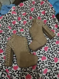 Spiked heels