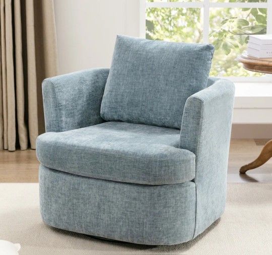 New Swivel Barrel Chair