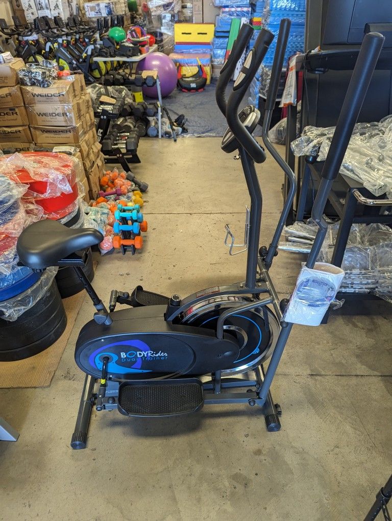 Dual Trainer Elliptical Bike 