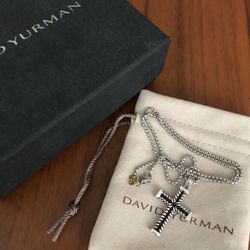 David Yurman Cross Necklace