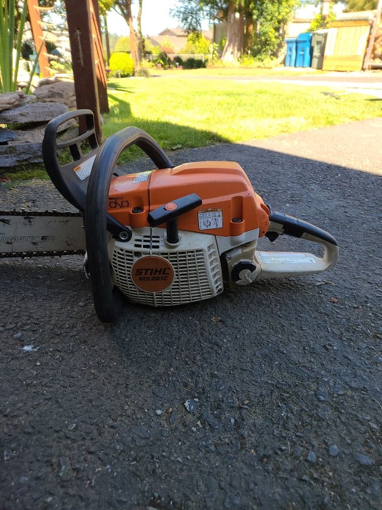 Stihl MS 261C Professional Chainsaw for Sale in Snohomish, WA OfferUp
