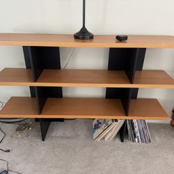 Shelving System With Three Shelves