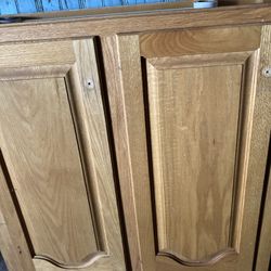 Wood  Entry Consulate Table