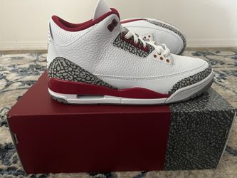 Jordan 3 retro “cardinal red”