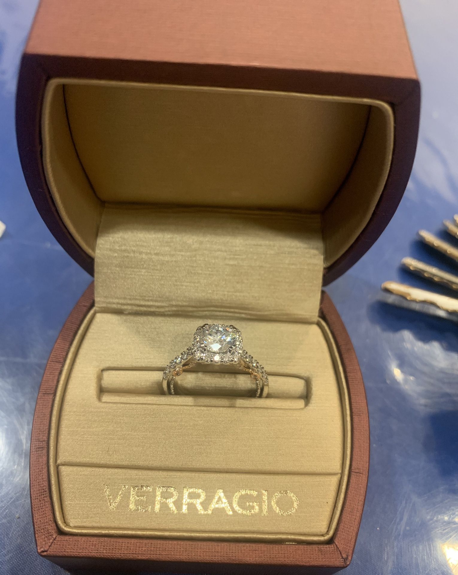 Verragio 7078cu authentic ring