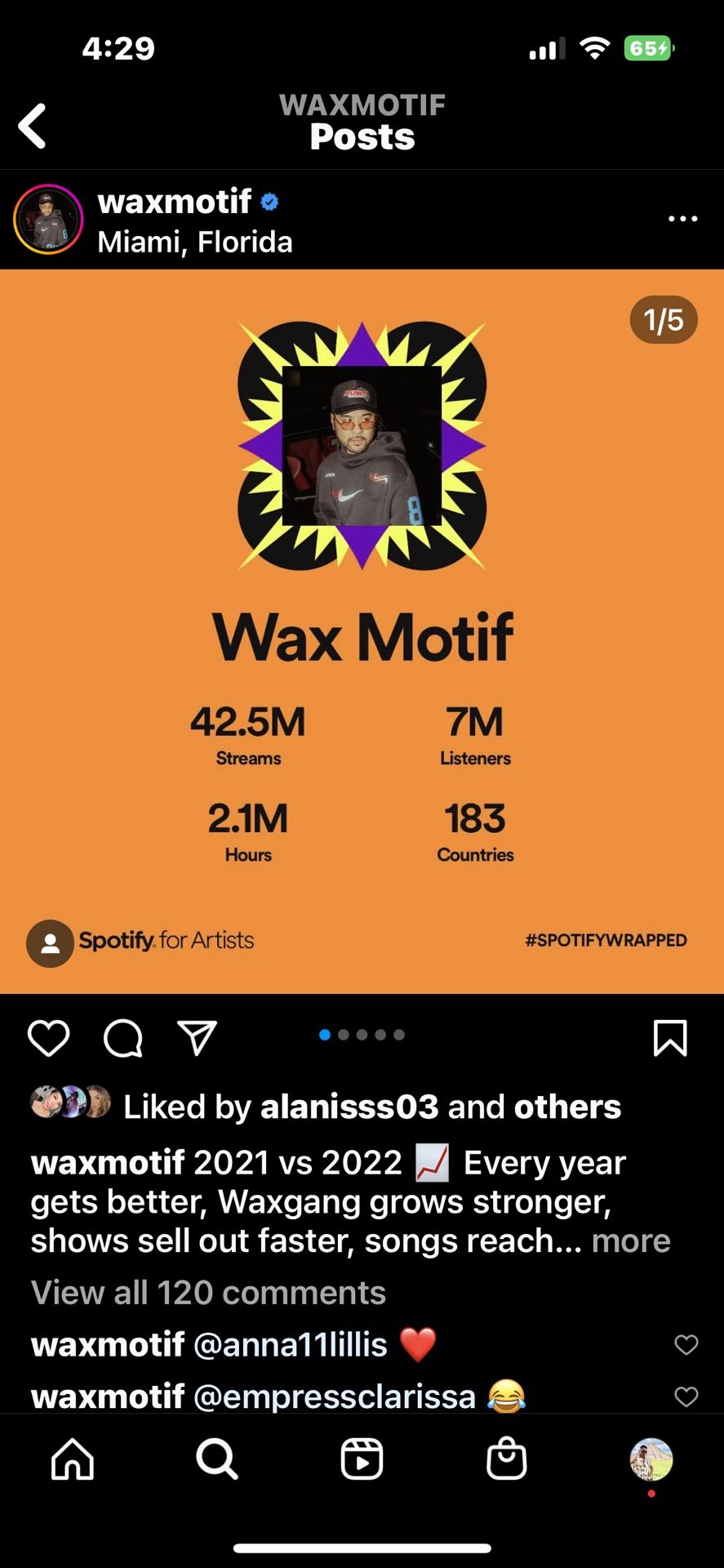 Wax Motif