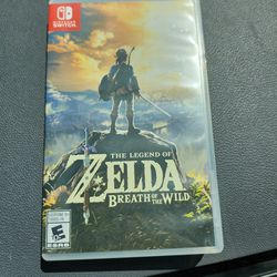 Zelda Breath Of The Wild Nintendo Switch Game