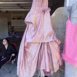 quince/ sweet 16 dress size small / meduim 