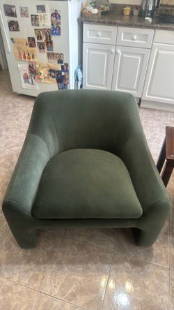 Green comfortable new chair