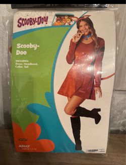 Scooby Doo womens Halloween costume size XL