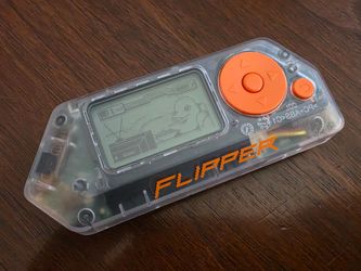 Flipper Zero with case and memory card