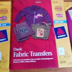 Dark Fabric Transfers