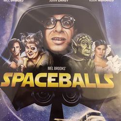 SPACEBALLS (Blu-Ray + DVD-1987) NEW! John Candy + Mel Brooks + Rick Moranis!
