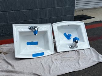 Sinks and faucets