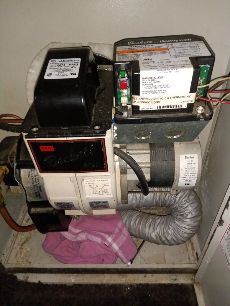 Beckett Af-15 Burner With spare control