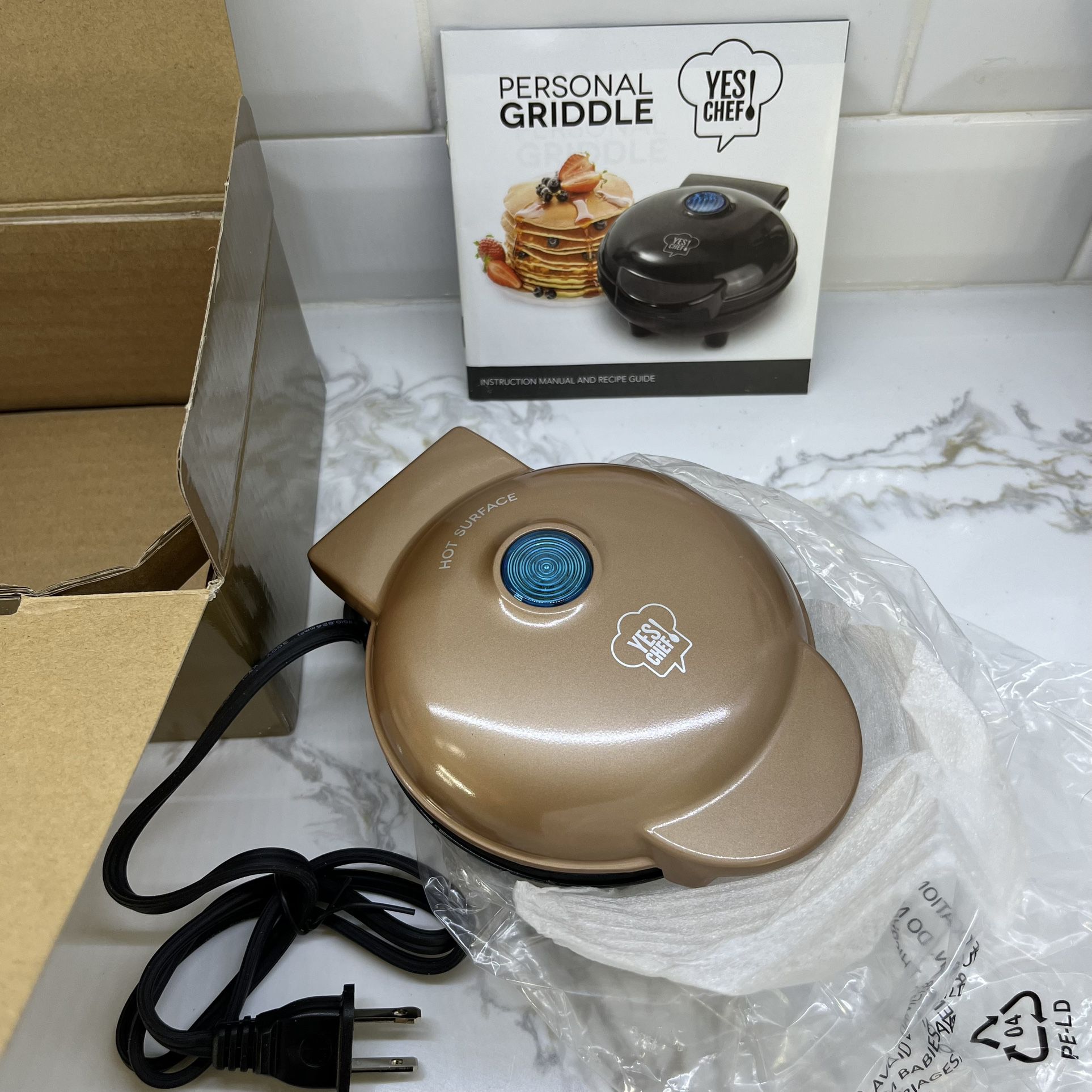 NEW IN BOX DASH Mini Maker Electric Round Griddle for Individual ...
