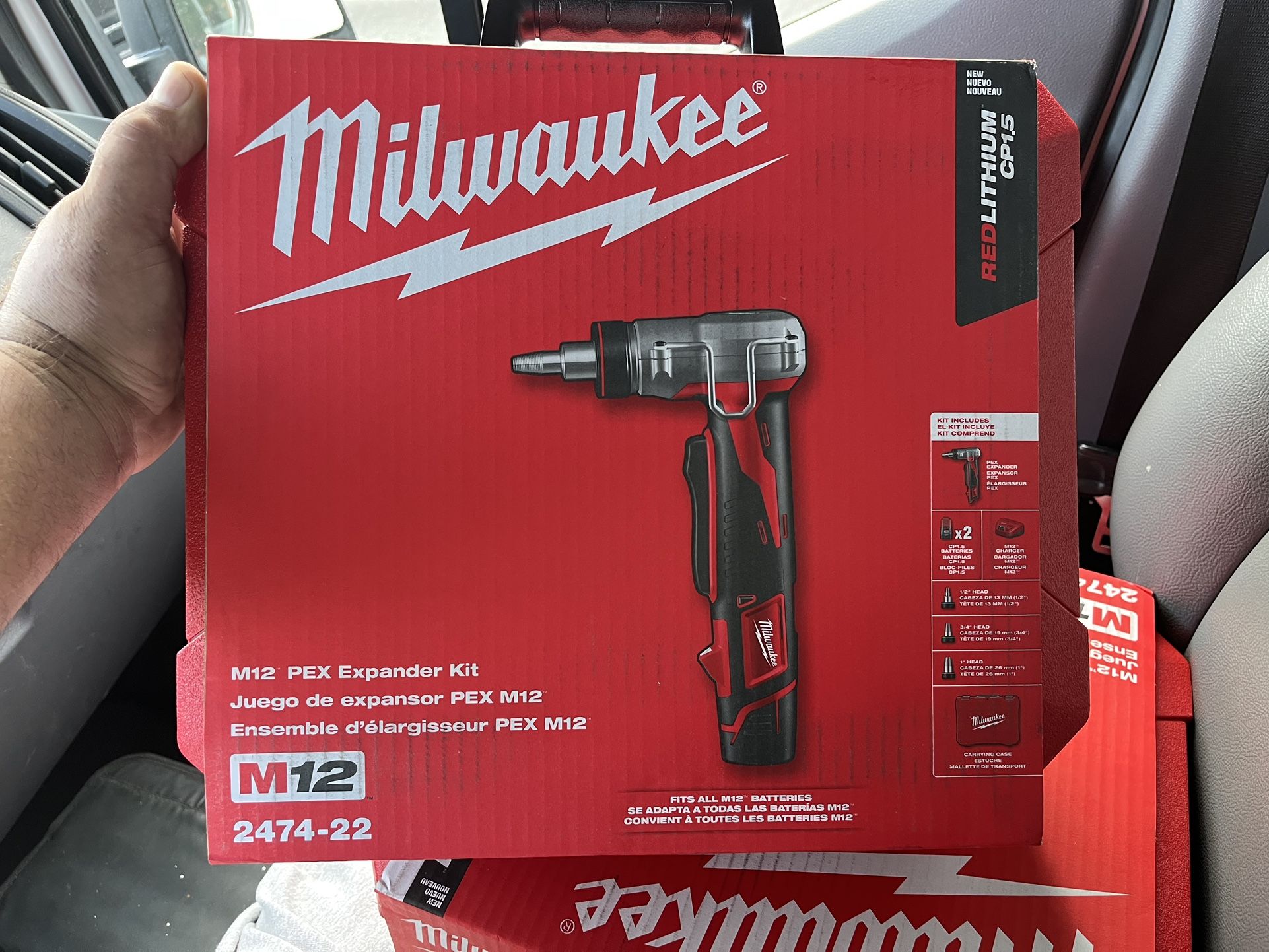 Milwakee M12 Pex  expander kit. Unopened.