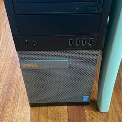 Intel 3.6GHz, 16GB RAM, 240GB HD, AMD Radeon 2GB R7, DVD/RW, Windows 11 Dell PC