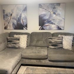 Gray Sectional Sofa