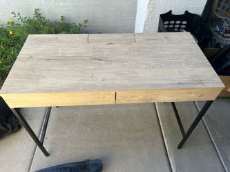 Wooden desk
