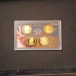 United States Presidential $1 Coin. Proof Set.