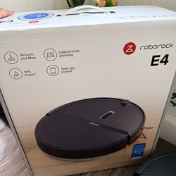 Roborock E4 Vacuum And Mop