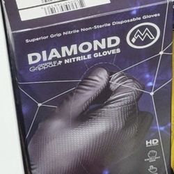 Diamond Disposable Latex Gloves
