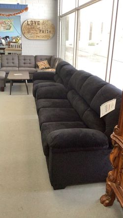 Black Sofa, Loveseat Set