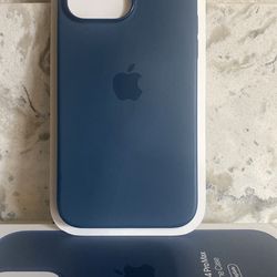 iPhone 14 Pro Max Silicone Storm Blue