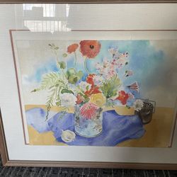 Patty Flynn  24 X 29 Water Color Painting 