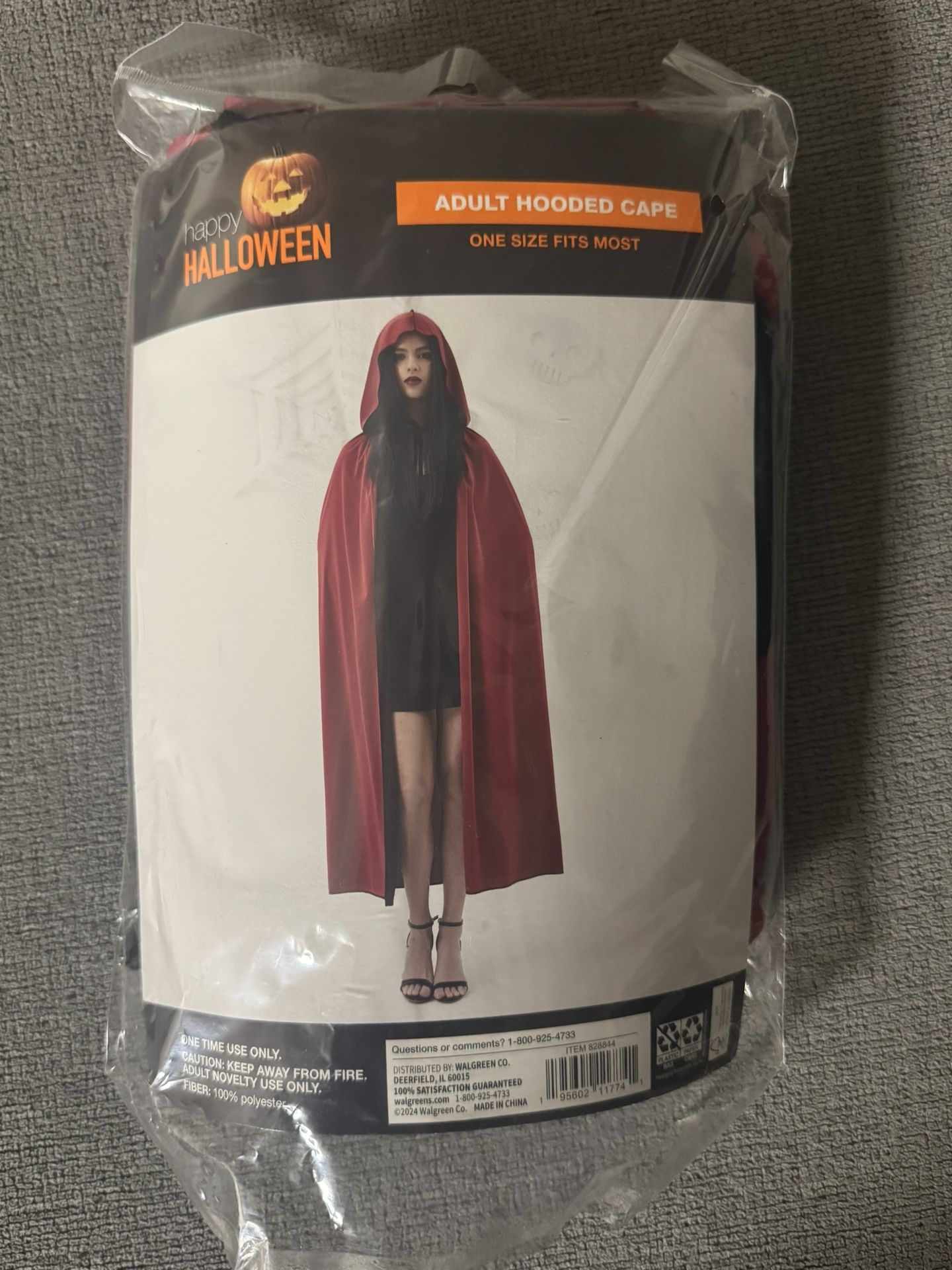 Little Red Riding Hood Cape Red Cape Halloween 