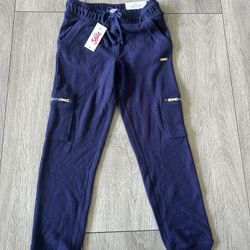 New Girls Justice Jogger Pants Size 7 
