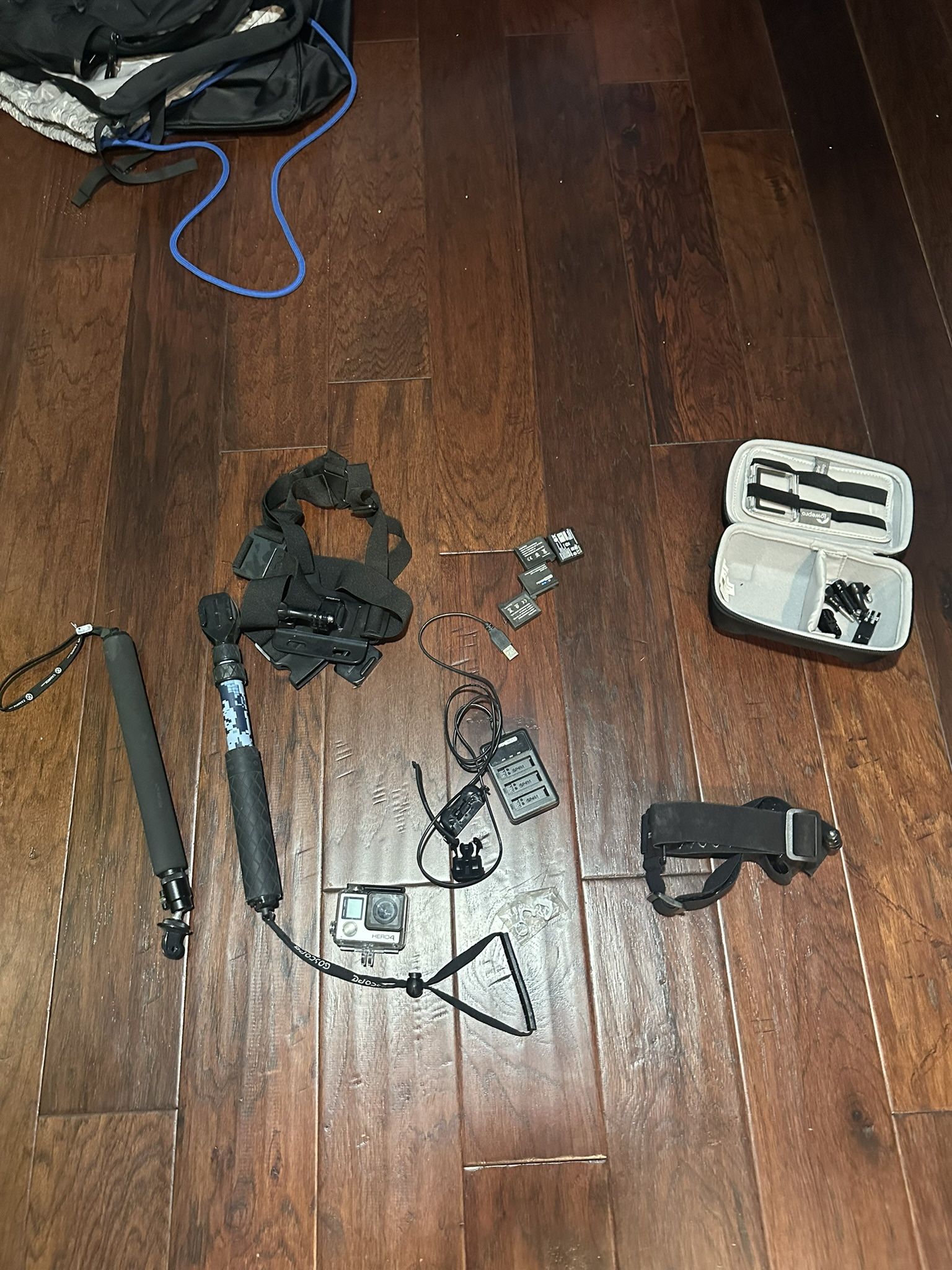 Go Pro Hero 4 with all Accessories 