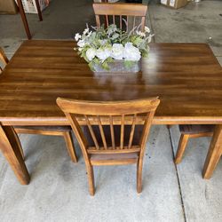 Kitchen Table and Four Chairs