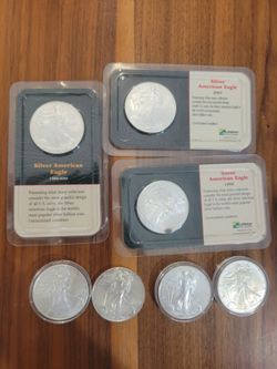 American Silver Eagles