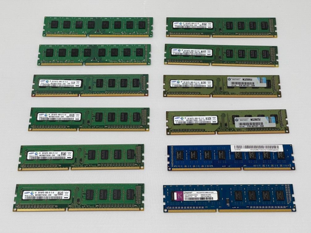 Lot Of DDR3 Desktop RAM